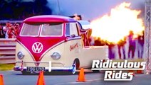 The Jet-Powered VW Camper Van | Ridiculous Rides