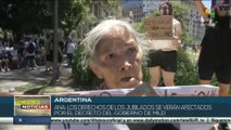 Trabajadores de Argentina protestan contra el DNU propuesto por Milei