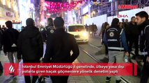 İstanbul genelinde denetim! Çok sayıda kaçak göçmen yakalandı