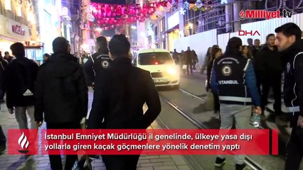 İstanbul genelinde denetim! Çok sayıda kaçak göçmen yakalandı