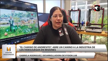 El camino de Andresito, abre un camino a la industria de los videojuegos en Misiones