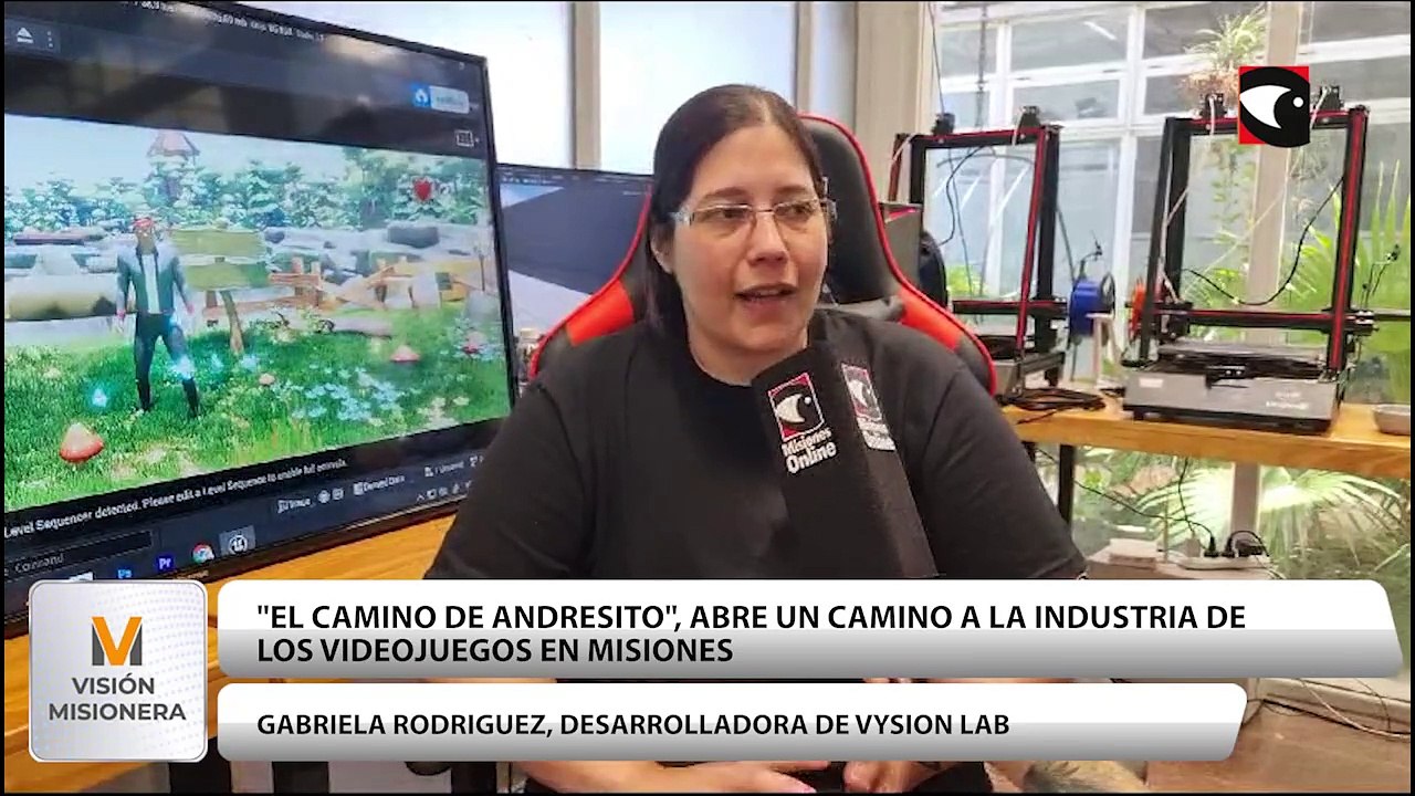 El camino de Andresito, abre un camino a la industria de los videojuegos en Misiones