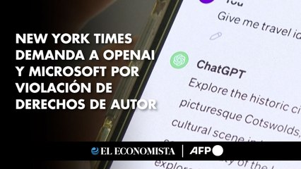New York Times demanda a OpenAI y Microsoft por violación de derechos de autor