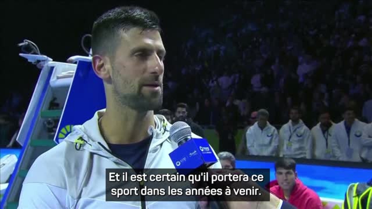 Arabie Saoudite - Djokovic : "Avec Alcaraz, le tennis est entre de bonnes mains"