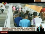 Usuarios del Metro de Caracas destacan sus mejoras con el Plan Metro ¡Se mueve contigo!
