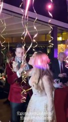 Τσιμπρικίδου: Παντρεύτηκε τον τραγουδιστή, Άγγελο Αδριανό! Ο πρώτος χορός και το απίθανο νυφικό