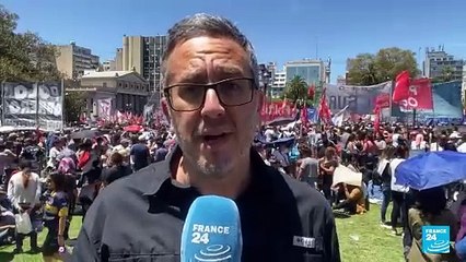 Download Video: Informe desde Buenos Aire: protestas masivas contra las medidas económicas de Javier Milei