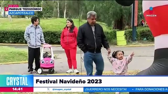 Festival Navideño en Parque Tezozómoc con actividades gratuitas