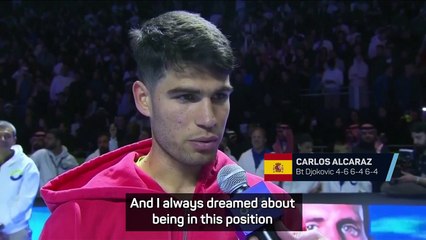 'Tennis is in good hands' - Djokovic on Alcaraz