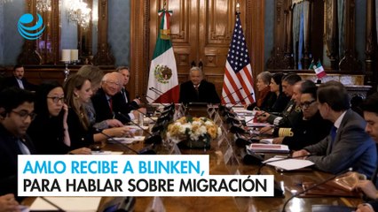 Descargar video: AMLO recibe a Blinken, Mayorkas y Sherwood-Randall para hablar sobre migración