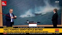 Bir ilk gerçekleşti: Milli torpido AKYA hedef gemiyi batırdı