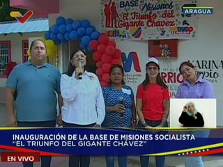 Aragua | Inaugurada Base de Misiones Socialista "El Triunfo del Gigante Chávez" en Las Tejerías