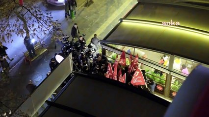 TİP’in Ankara’daki Can Atalay protestosuna polis müdahalesi