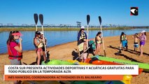 Costa Sur presenta actividades deportivas y acuáticas gratuitas para todo público en la temporada alta