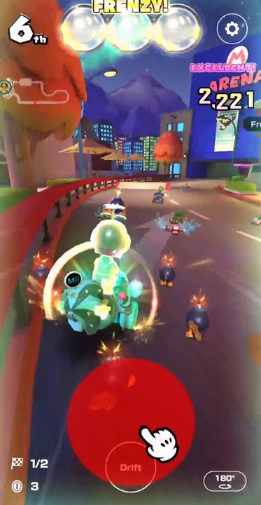 Mario Kart Tour: Holiday Tour: Pink Gold Peach Cup
