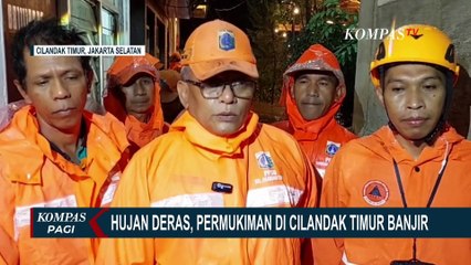 Ketinggian Air Banjir di Cilandak Timur Capai 1 Meter, Warga Terpaksa Mengungsi