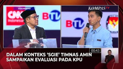 Timnas Amin Evaluasi Peristiwa SGIE dalam Debat, Singgung Peran Moderator