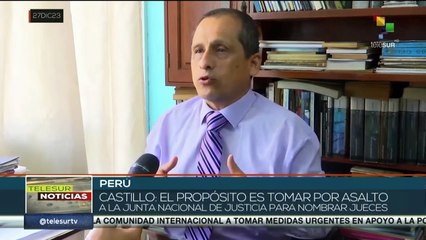 Perú: Congreso persiste en remover a los miembros de la Junta Nacional de Justicia