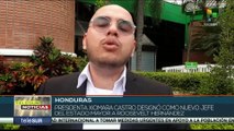 Honduras: Pdta. Xiomara Castro designó como nuevo jefe del Estado Mayor a Roosevelt Hernández