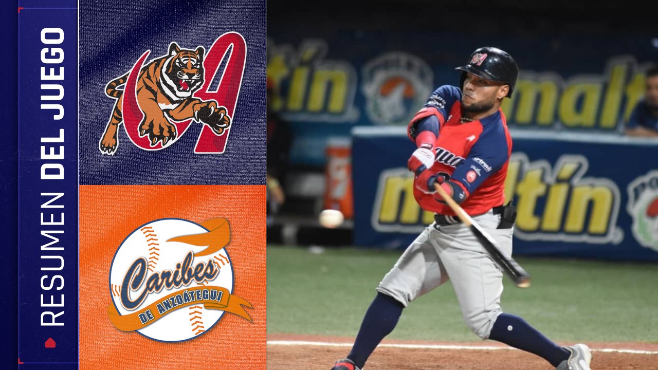Tigres de Aragua vs Caribes de Anzoátegui | 27 de diciembre 2023