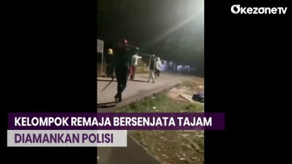 Kelompok Remaja yang Lakukan Penghadangan dengan Senjata Tajam Diamankan Polisi