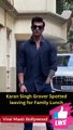 Karan Singh Grover and Bipasha Leaving for Family Lunch Viral Masti Bollywood