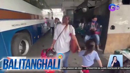Pinakadagsa ng mga pasahero sa bus terminal sa Quezon City, bukas pa inaasahan | BT