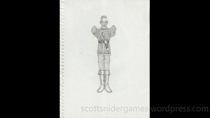 Soldier Pencil Sketch Video #3 (12-27-2023)
