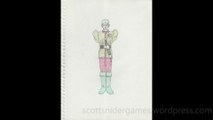 Soldier Colored Pencil Sketch Video #1 (12-27-2023)