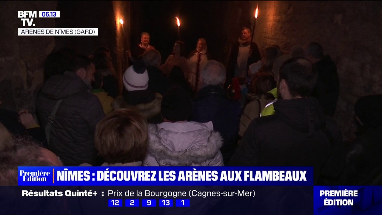 À la découverte des arènes de Nîmes, avec une visite aux flambeaux