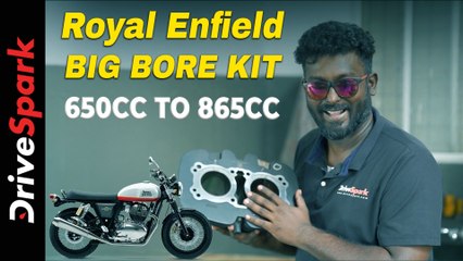 650 சிசி பைக்கை இவ்வளவு ஈஸியா 865 சிசி பைக்கா மாத்த முடியுமா? ஆச்சரியமான விஷயமா இருக்குதே இது!