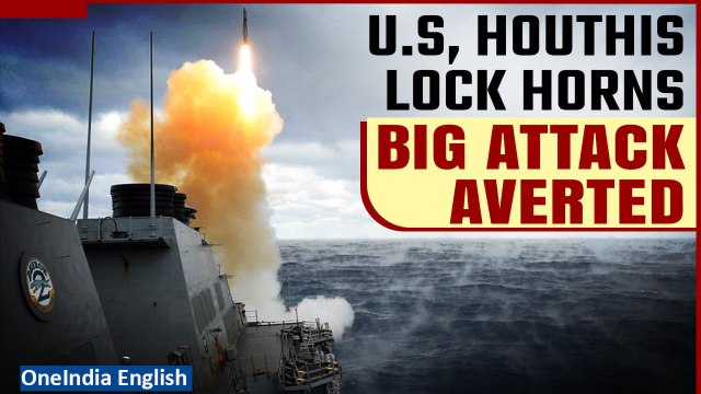 US Forces Intercept 12 Houthi Attack Drones, 5 Missiles in Red Sea Incident| Oneindia News