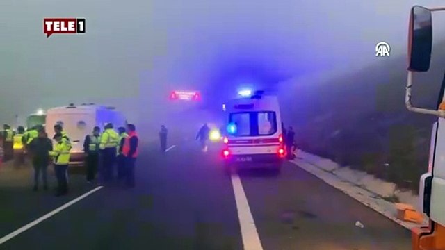 Kuzey Marmara'da katliam gibi zincirleme kaza! 11 ölü 57 yaralı