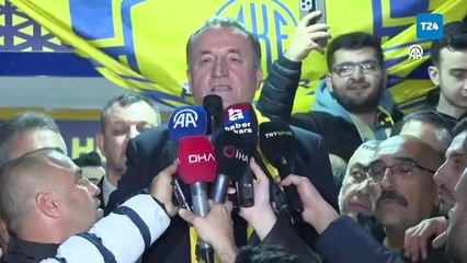Eski Ankaragücü Başkanı Faruk Koca, sloganlarla karşılandı