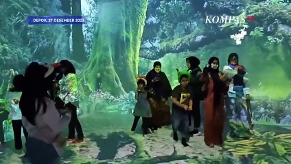 Wahana Edukasi Anak dengan Sensasi Masuk Hutan di Dalam Mall