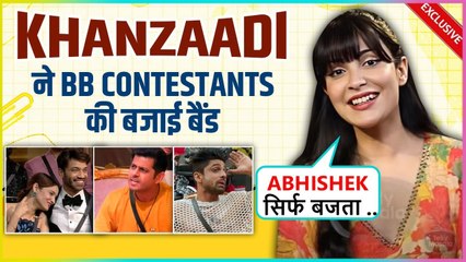 Khanzaadi Aka Firoza Khan Most Amazing Rapid Fire Abhishek, Mannara, Vicky, Neil and More