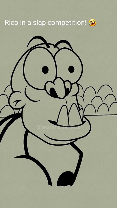 Rico in a slap competition!