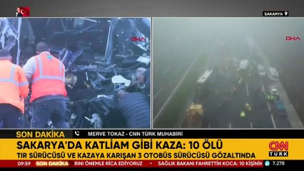 İşte son durum: CNN TÜRK zincirleme kazanın olduğu yerde!
