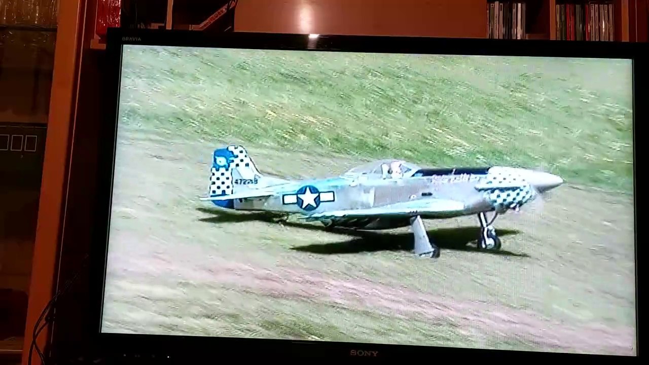 P51 Mustang Erstflug