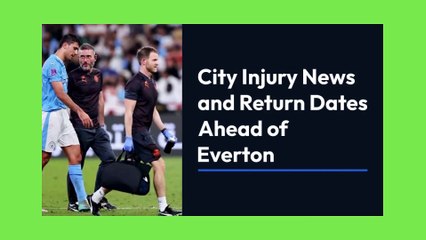 Manchester City's Injury Update Rodri Set to Return Against Everton, Haaland's Status Uncertain, and De Bruyne Eyes January Comeback