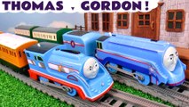 Thomas The Tank Engine versus Gordon Toy Train Story with the Funlings