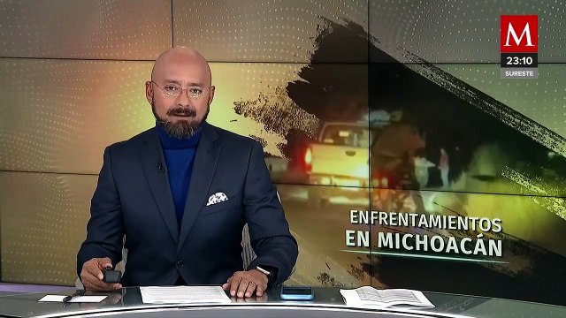 Captan en video balaceras y quema de vehículos en Tepalcatepec y Buenavista, Michoacán
