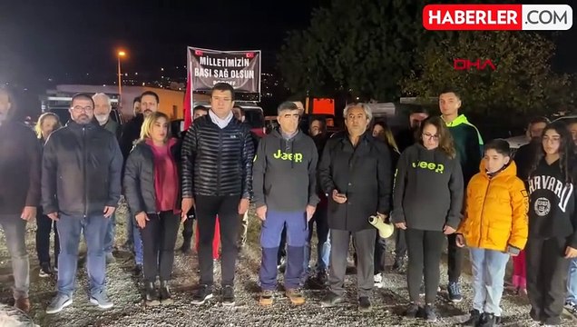 Bodrum Offroad Kulübü, Pençe Kilit Harekatı'nda şehit olan askerler için konvoy düzenledi