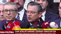 Özel'den Can Atalay açıklaması: Düpedüz darbe, bütün Türkiye direnmeli