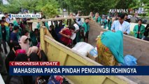 Mahasiswa di Aceh Paksa Pindah 135 Pengungsi Rohingya dari Basement Gedung