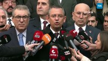CHP Genel Başkanı Özgür Özel’den “Can Atalay” tepkisi