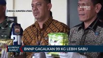 BNN Sumatera Utara Gagalkan Peredaran Sabu 6 Ton