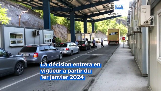 La Serbie accepte les voitures avec des plaques d'immatriculation du Kosovo