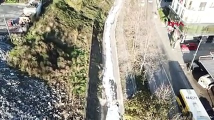 Esenyurt'ta dere yine köpürdü