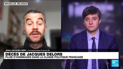 Décès Jacques Delors : à Bruxelles, des hommages unanimes à cet européen convaincu